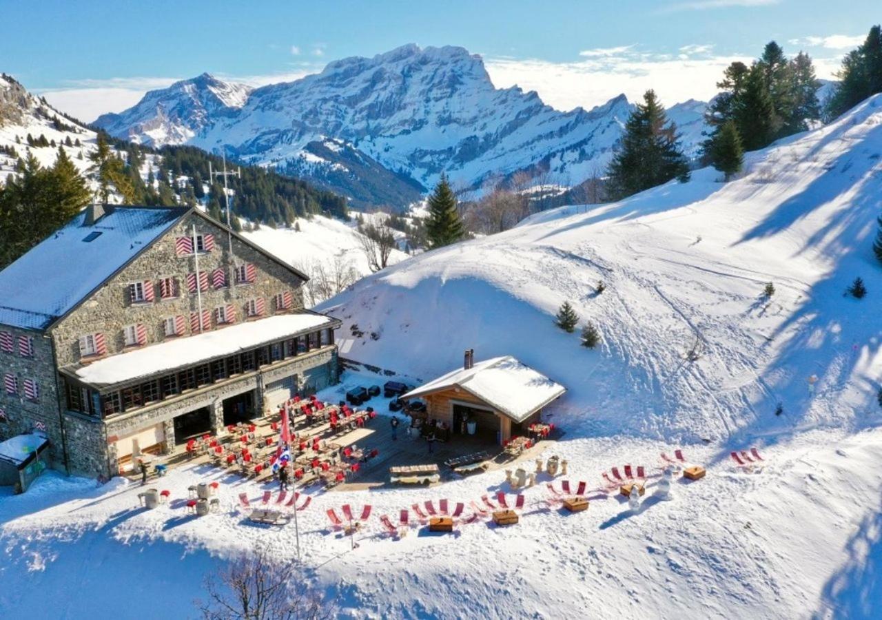Maison De Montagne De Bretaye Acces Par Le Train Arret Bouquetin Villars-sur-Ollon Exteriör bild